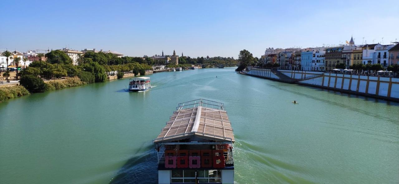 Apartamento Con Vistas Al Rio Guadalquivir En Triana, Sevilla Exterior photo